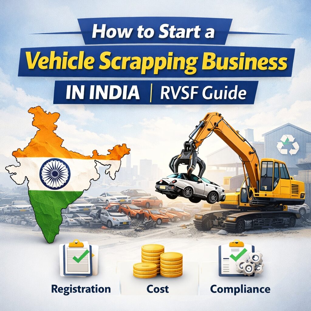 vehicle scrapping business India RVSF